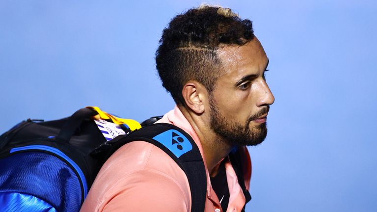 Nick Kyrgios has not played on the ATP Tour since February 