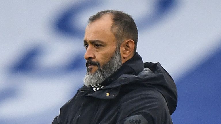 Nuno Espirito Santo is not in favour of the five substitutes suggestion
