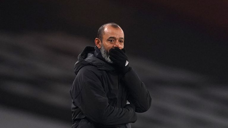 Nuno Espirito Santo confirmed Jimenez will undergo tests after his scary head clash with Luiz