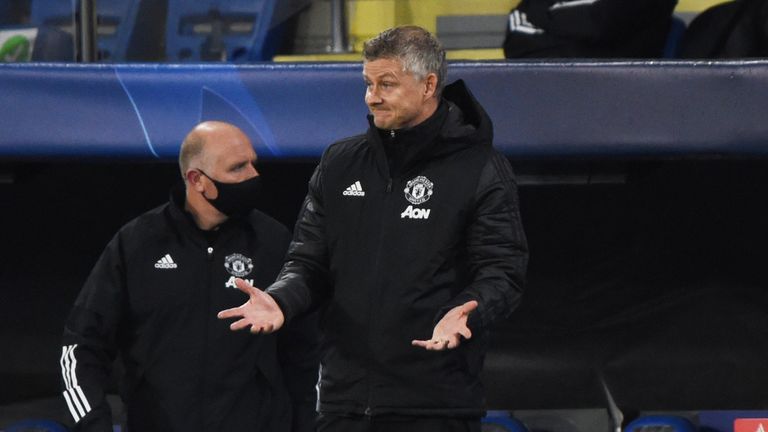 Ole Gunnar Solskjaer said Manchester United's defending in Istanbul was "unforgiveable"