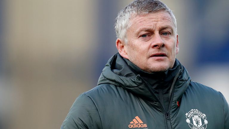 Ole Gunnar Solskjaer hit out at his side&#39;s schedule after a pressure-easing win over Everton