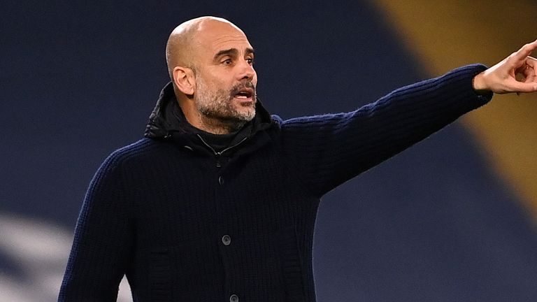 Pep Guardiola&#39;s side had 16 attempts in the win over Olympiakos