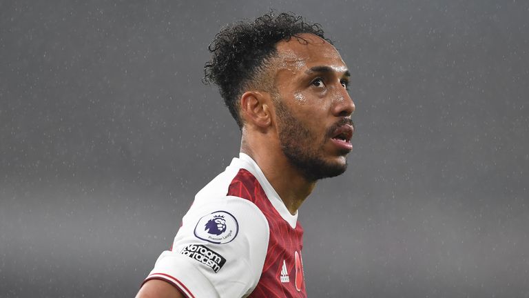 Pierre-Emerick Aubameyang has struggled to find goals this season