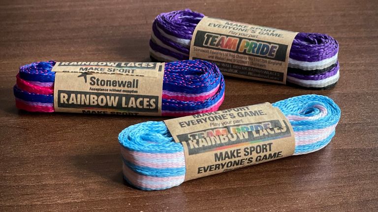 Ace, bi, and trans laces - Rainbow Laces