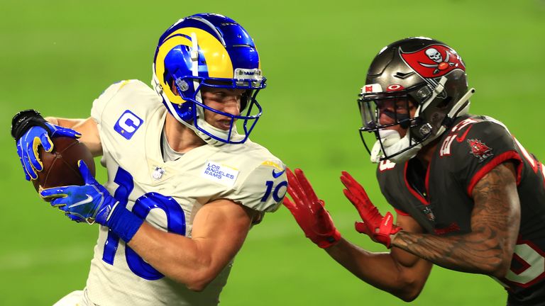 La Rams and the Tampa Bay Buccaneers