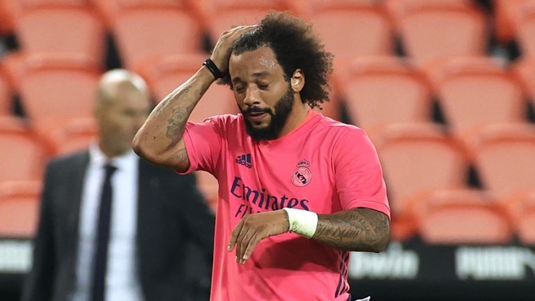 Real Madrid were humbled 4-1 by Valencia before the international break