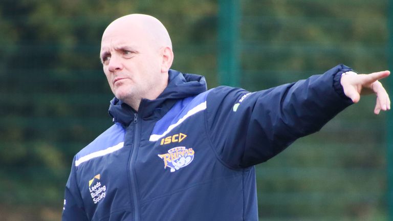 Richard Agar will be watching from home while self-isolating as Leeds take on Catalans