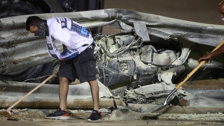 Romain Grosjean F1 And Fia Investigations Begin Into Bahrain Gp Accident F1 News