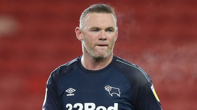 Wayne Rooney To Take Charge Of Derby County For Wycombe Wanderers Fixture On Saturday Football News Sky Sports