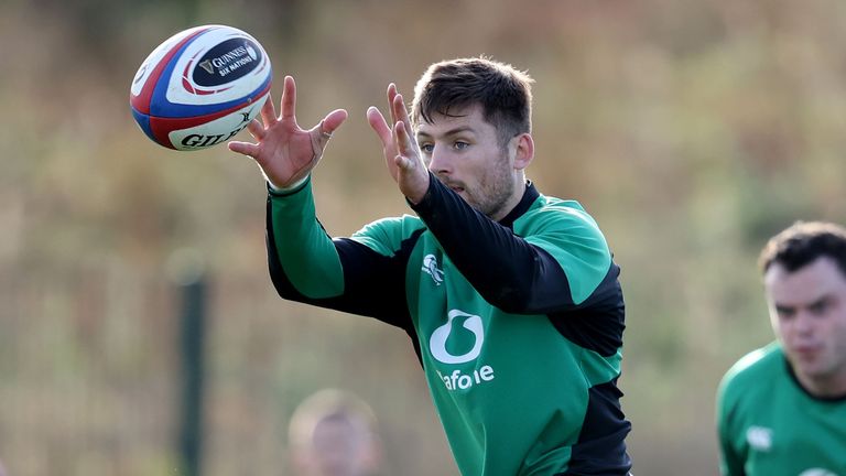 Ross Byrne starts at No 10 for Ireland