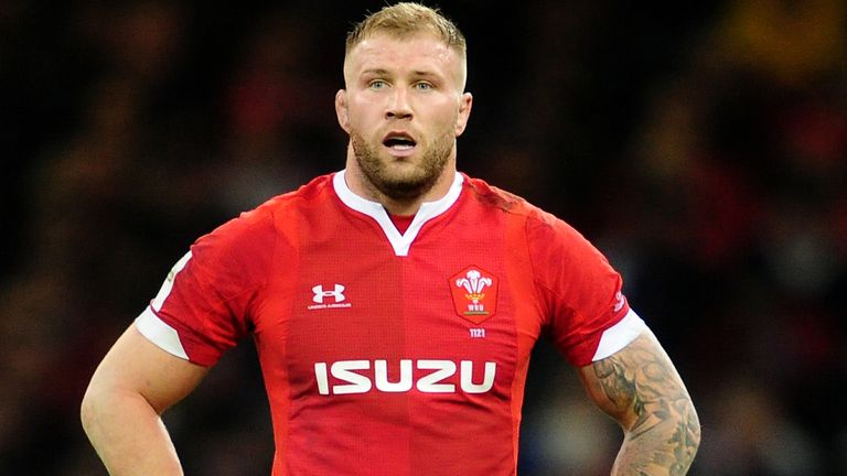 Ross Moriarty of Wales during the Guinness Six Nations Championship Round 3 match between Wales and France at the Principality Stadium on February 22, 2020 in Cardiff, Wales. (Photo by Athena Pictures/Getty Images)