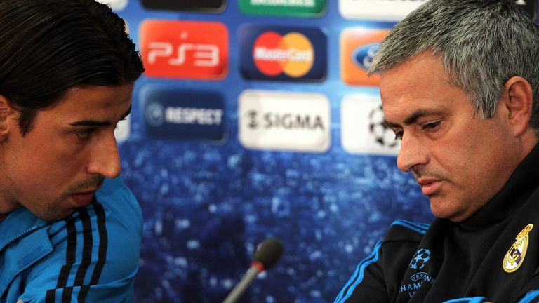 Sami Khedira continues to hold former manager Jose Mourinho in high regard