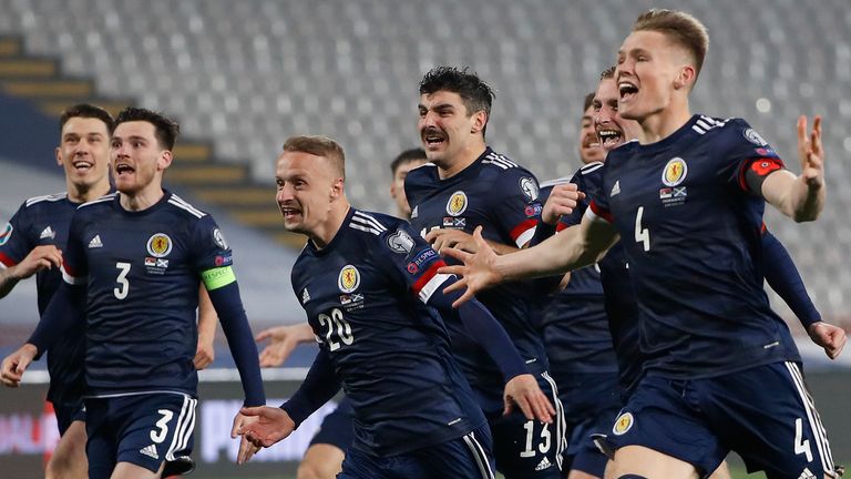 Andy Walker Reflects On Scotland S Historic International Break After Euro 2020 Qualification Football News Sky Sports
