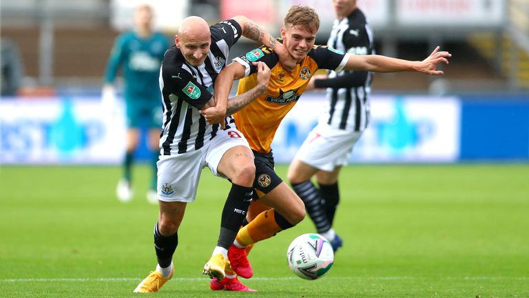 Twine has made 15 appearances for Newport since a loan move from hometown club Swindon in September