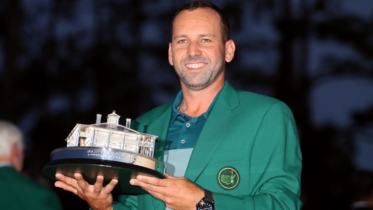 Sergio Garcia won the Masters in 2017