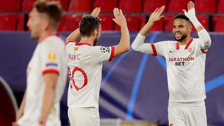 Sevilla fought back from 2-0 down for a dramatic victory