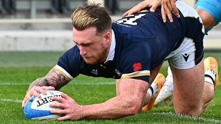 Victory over Italy in Florence last time out for Stuart Hogg and co was their fifth win in a row