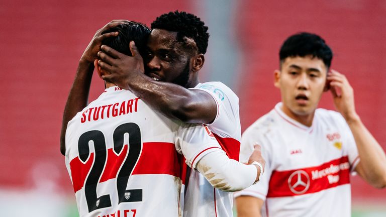 Stuttgart maintained their 100 per cent home record in fine style