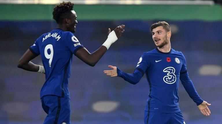 Tammy Abraham and Timo Werner were both on the scoresheet