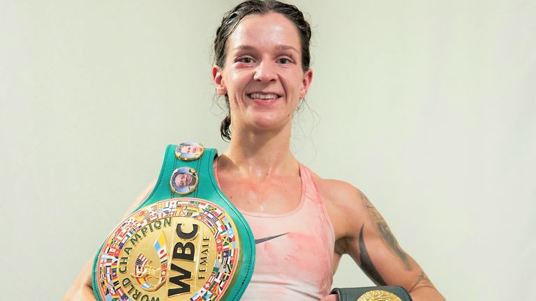 Terri Harper returns to action against Katharina Thanderz this weekend