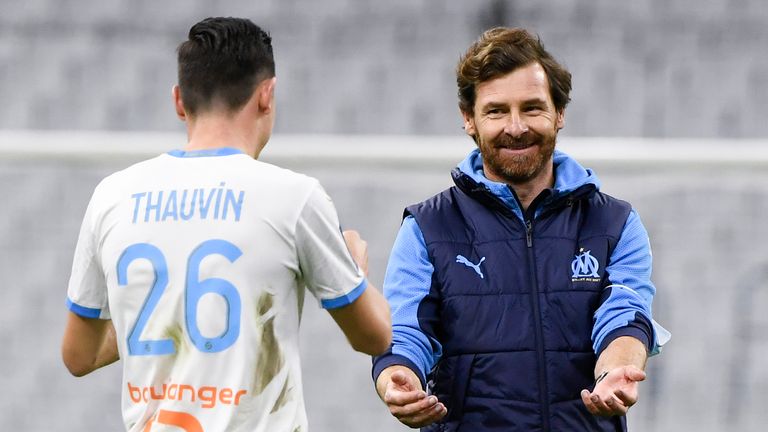 Florian Thavin was on target as Andre Villas-Boas' Marseille eased past Nantes