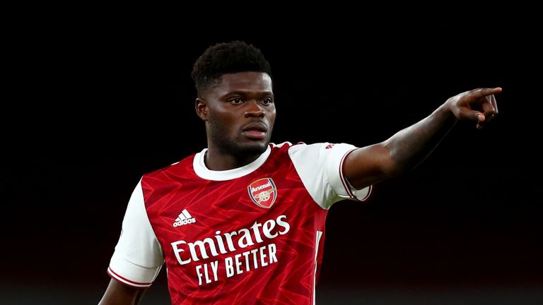 Thomas Partey has hit the ground running at Arsenal, and put in a strong showing in their 1-0 win at Manchester United on Sunday
