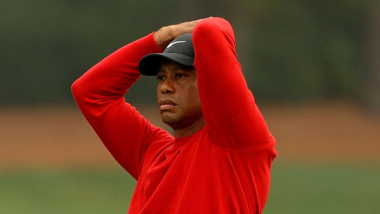 Tiger Woods recorded a ten at the par-three 12th, the highest score of his PGA Tour career