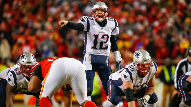 Tom Brady's New England Patriots stopped the Chiefs in the AFC Championship game in Mahomes' first season as starter