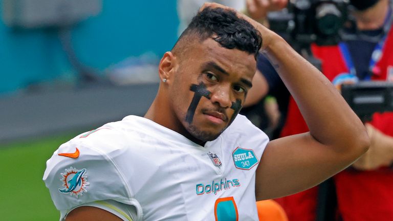 Tua Tagovailoa is set to make his second start on Sunday when the Miami Dolphins travel to Arizona to play the Cardinals
