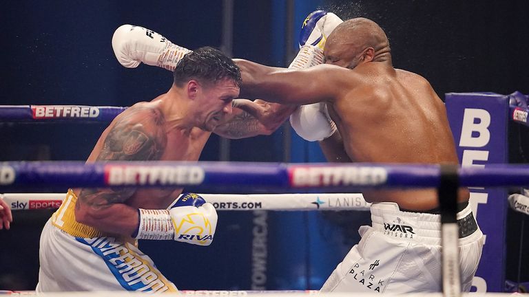 Usyk es el retador obligatorio de la OMB