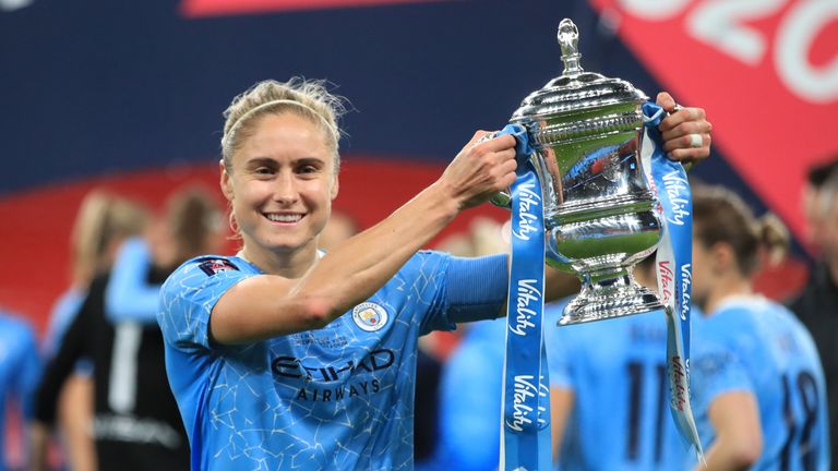 The status of the Women's FA Cup, which was won by Manchester City in October, has yet to be determined