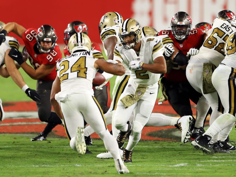 NFL roundup: Williams' interception helps Saints beat Brady, Bucs