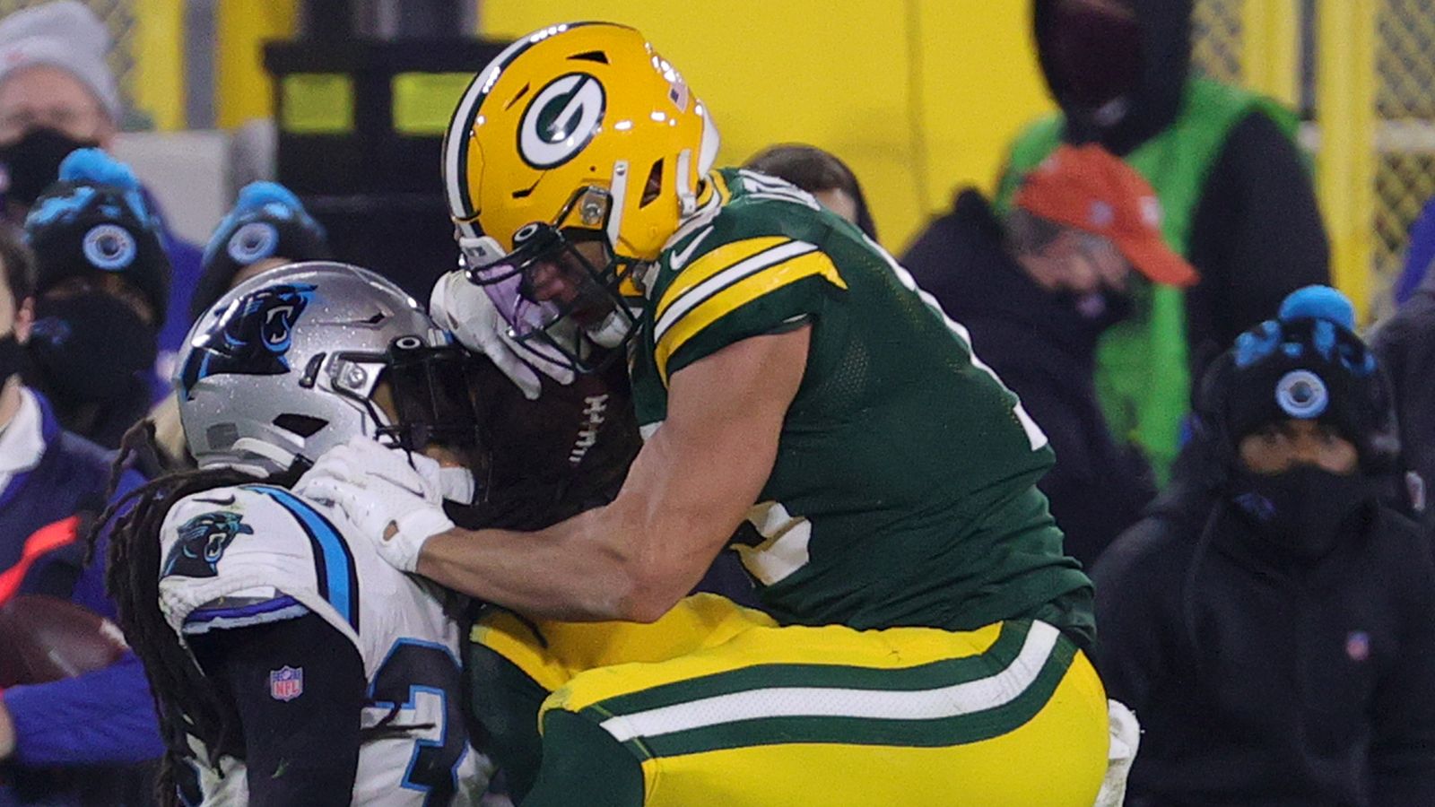 Allen Lazard hurdle fail NFL News Sky Sports