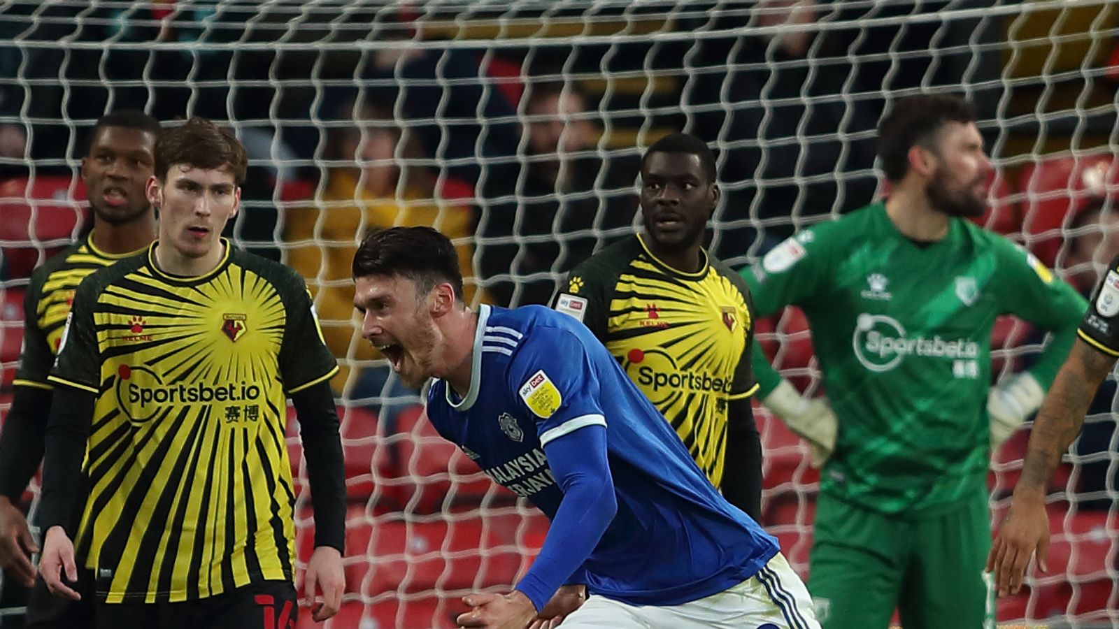 Watford 0-1 Cardiff City: Kieffer Moore Fires Bluebirds To Victory ...