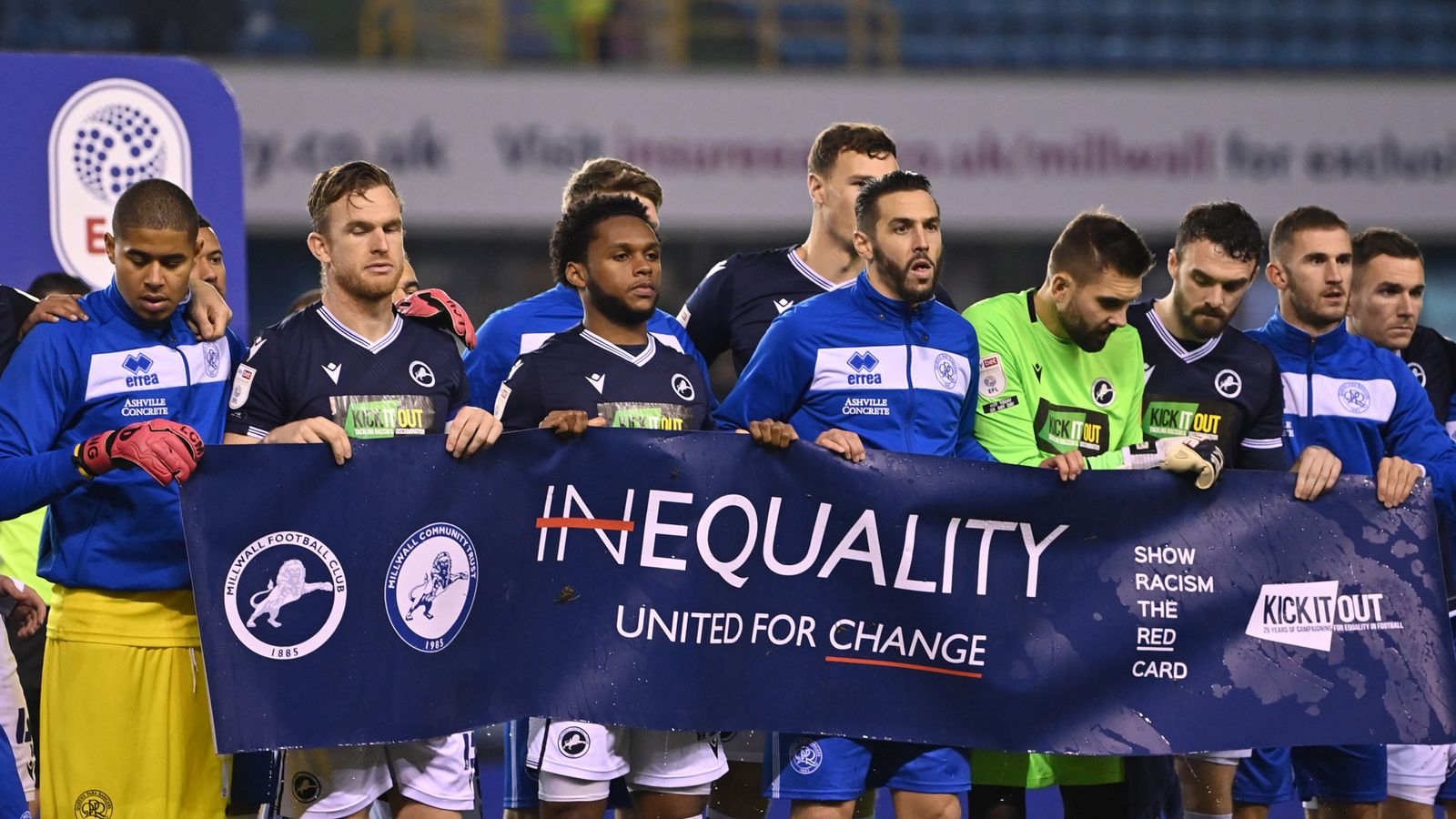 Erreà is the new technical partner of Millwall Football Club