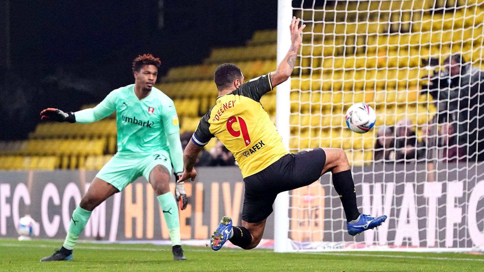 Watford 2-0 Rotherham: Hornets ease to victory at Vicarage Road | Football  News | Sky Sports