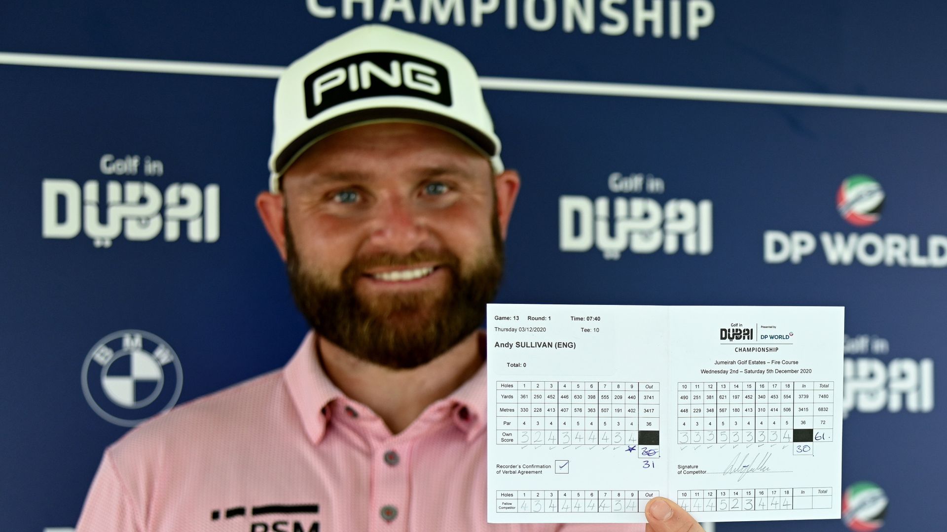 Sullivan makes fast start in Dubai