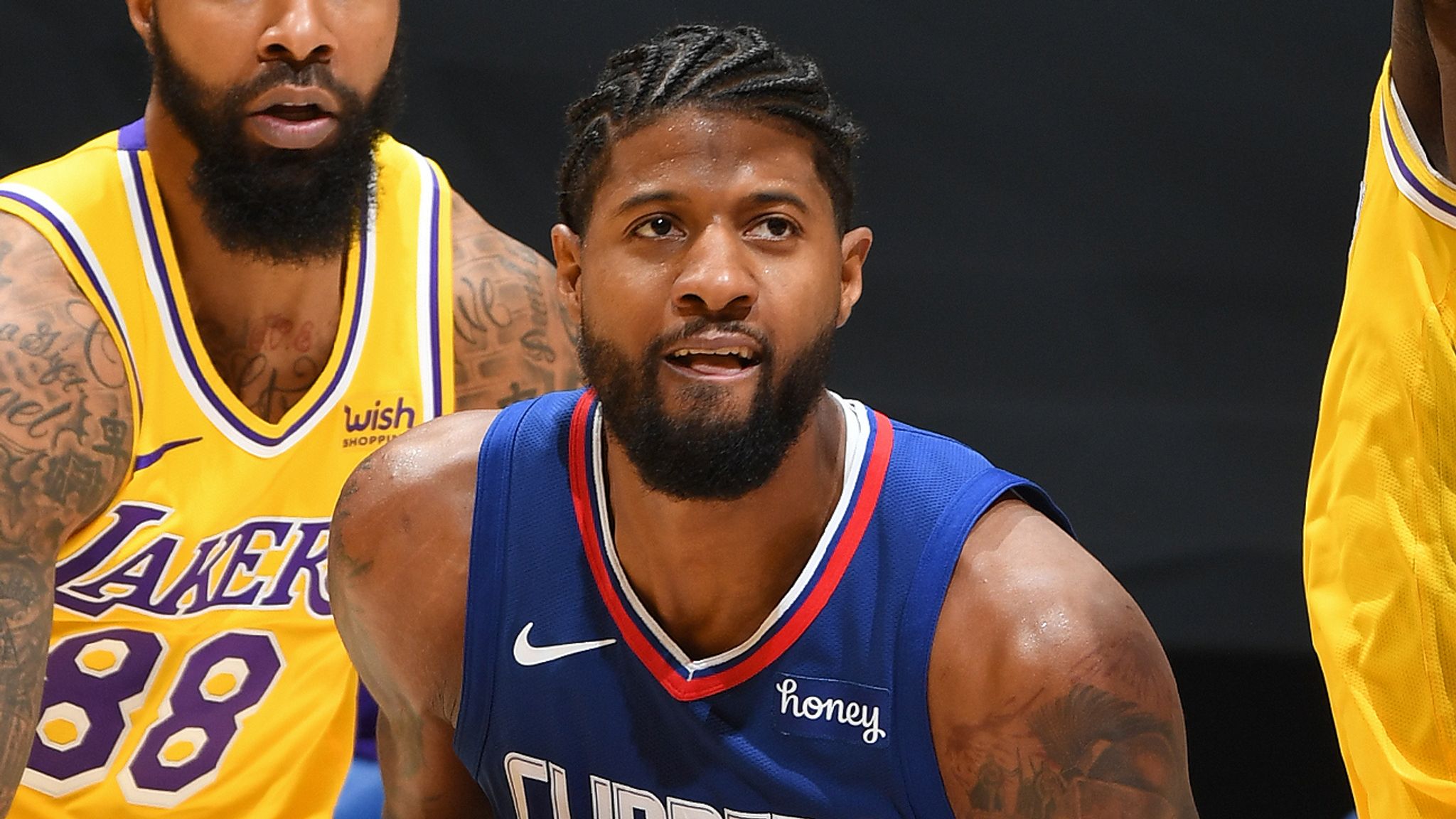 Paul George powers LA Clippers past Lakers on NBA's opening night, NBA