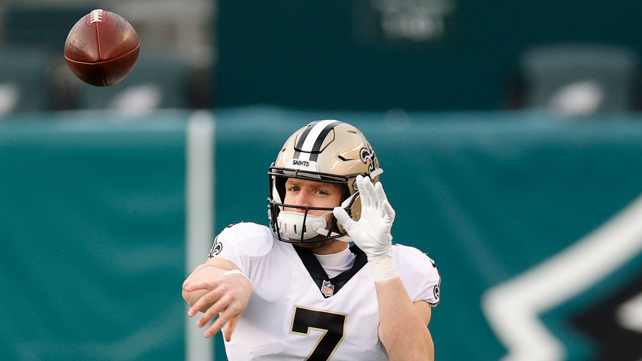 Taysom Hill misses Friday's practice with rib injury