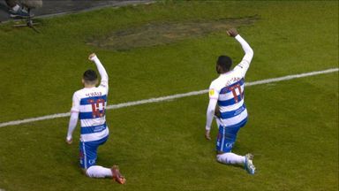 Chair takes a knee after putting QPR ahead