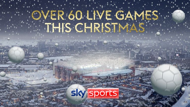 Festive football on Sky Sports
