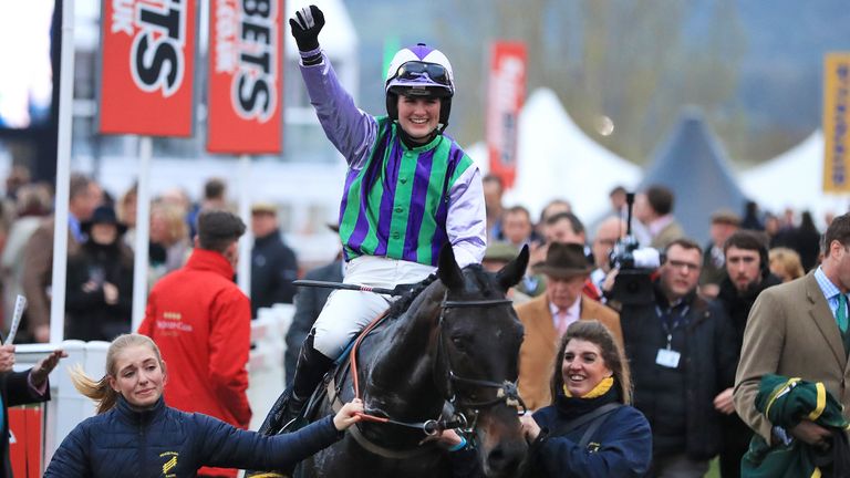 Gina Andrews - injured at Cheltenham