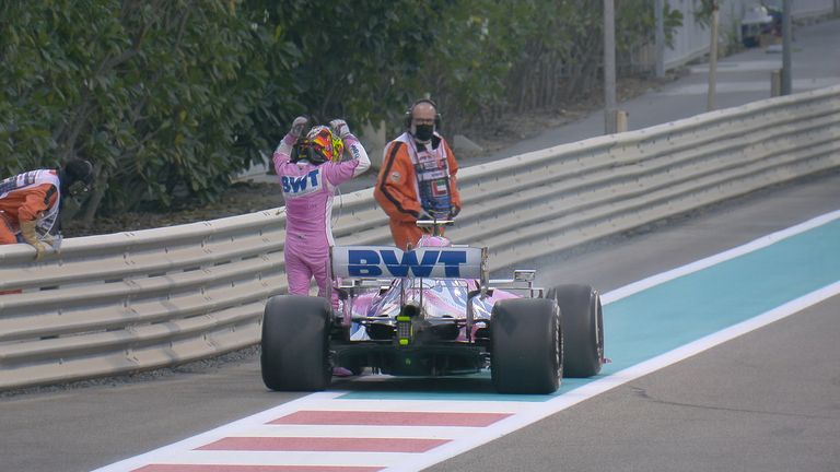 Perez retires with mechanical issuepreview image