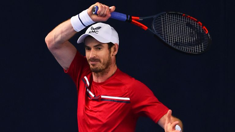 Andy Murray terminó tercero en el evento masculino en la Battle of the Brits Premier League of Tennis en Roehampton.
