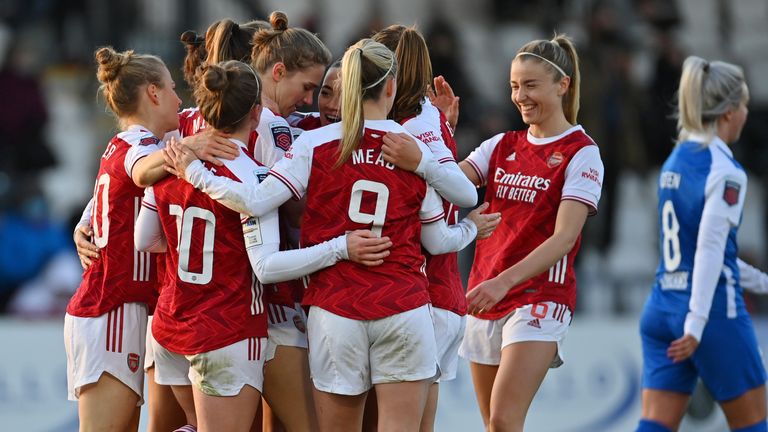 WSL - Arsenal 3-0 Birmingham