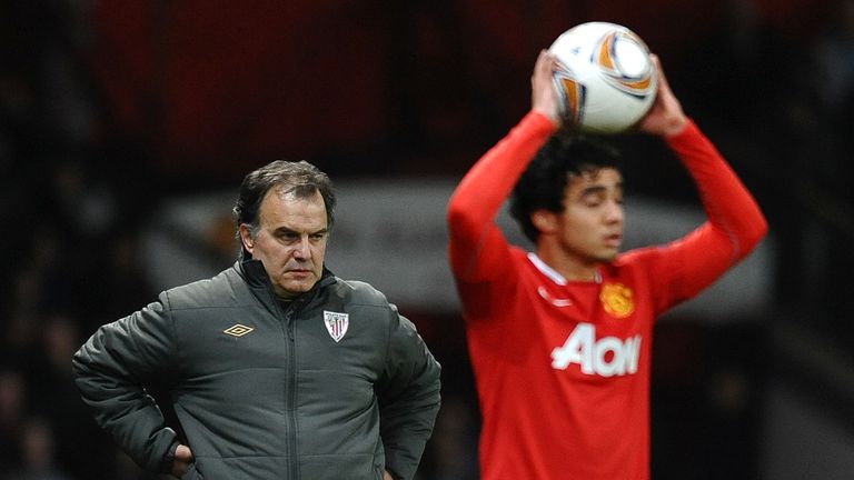 Bielsa's Athletic Bilbao side knocked Manchester United out of the Europa League in 2012