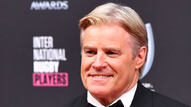 Outgoing World Rugby CEO Brett Gosper