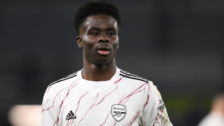 Bukayo Saka, Arsenal