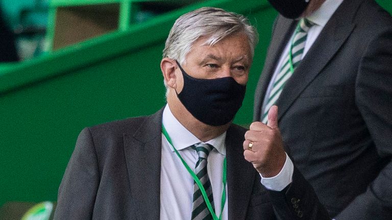 Celtic Chief Executive Peter Lawwell