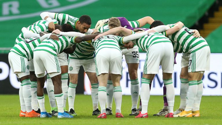 Celtic huddle